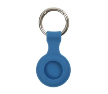 Придбати - смарт-брелкок  Смарт-брелки Чехол-брелок ArmorStandart для AirTag Silicone Ring Dark blue (ARM58927)