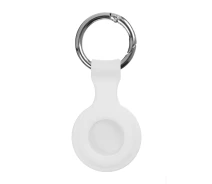 Придбати - смарт-брелкок  Смарт-брелки Чехол-брелок ArmorStandart для AirTag Silicone Ring White (ARM58929)