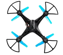 Придбати - квадрокоптер  Квадрокоптер DM-98 Drone WiFi камера G-сенсор режим чорний (DM98_1514)