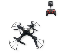 Придбати - квадрокоптер  Квадрокоптер дрон з камерою та Wi-Fi Navigator Drone 4 двигуна пульт дистанційного керування гіроскоп чорний (Navigator_1016)
