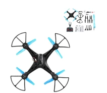 Придбати - квадрокоптер  Квадрокоптер DM98 DRONE з камерою WiFi G-сенсор режим чорний (DM98_1095)
