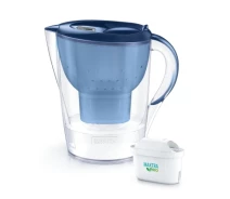 Придбати - фильтр-кувшин  Фільтр-кувшин Brita Marella XL Memo MXPro 3.5л (2л води) з фільтр-картриджем 2шт, синій (1052786) (839649-01)