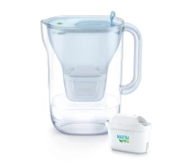Придбати - фильтр-кувшин  Фільтр-кувшин Brita Style LED MXPro 2.4л (1.4л очищеної води) з фільтр-картриджем, синій (1052807) (839654-01)