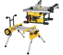 Придбати - циркулярний верстат  Верстак DeWALT пильний, 1850 Вт, 5800 об/хв, 210х30 мм, + стіл DE7400 (DWE7485RS) (781528-01)
