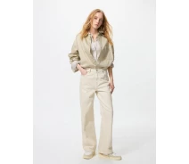 Придбати - жіночі джинси  Жіночі прямі джинси Uniqlo 1159829611 (Бежевий W27 L31) (art984847)