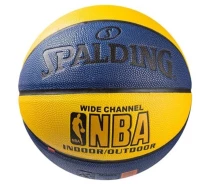 Придбати - м'яч  М'яч баскетбольний NBA №7 синьо-жовтий (NE-BAS-1500)