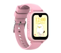 Придбати - смарт-годинник  Смарт-годинник-телефон дитячий Wonlex KT33 з камерою WI-FI GPS SIM-карта силіконовий ремінець Pink (17775)