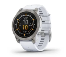 Придбати - смарт-годинник  Смарт-годинник Garmin Epix Pro Gen 2 Sapphire 47mm Titanium w. Whitestone Band (010-02803-20/21)