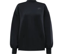 Придбати - жіночий світшот  Світшот жіночий Nike SPORTSWEAR TECH FLEECE OVERSIZED CREW-NECK SWEATSHIRT чорний FV8041-010 Розмір XS (FV8041-010_XS)