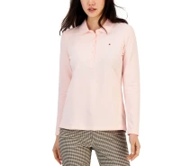 Придбати - жіночу кофту  Жіноча кофта-поло Tommy Hilfiger з логотипом 1159829022 (рожевий M) (art262840)