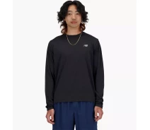 Придбати - чоловічий лонгслів  Лонгслів чоловічий New Balance Athletics Long Sleeve Black MT41256BK S (YS-MT41256BK)