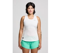 Придбати - жіночу майку  Майка Saucony STOPWATCH SINGLET (7D-SAW800482-WH)