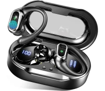 Придбати - навушники  Бездротові навушники, 2024 Bluetooth 5.3 Спортивні навушники, Bluetooth-вкладиші з мікрофоном