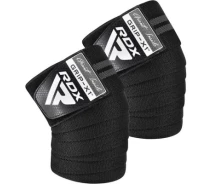 Придбати - боксерський бинт  Бинт для спорту RDX на коліна KR11 GYM Knee Wrap Black/Grey (WAH-KR11BG) (788666-01)