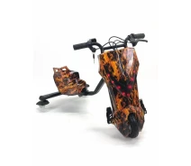 Придбати - дрифт-карт  Дрифт-карт ElectrO Crazy Bug Premium (500W 5.7Ah) Полум'я