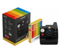 Придбати - фотоапарат  Камера миттєвого друку Polaroid Now + Gen 3 Black + Color Film Bundle (8 photos) (6575)