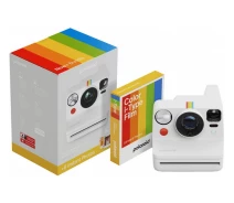 Придбати - фотоапарат  Камера миттєвого друку Polaroid Now + Gen 3 White + Color Film Bundle (8 photos) (6576)