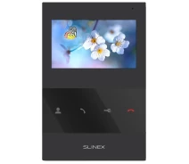 Придбати - відеодомофон  Відеодомофон Slinex SQ-04 4.3” TFT 16:9 480×272 Чорний (99-00006896)