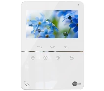 Придбати - відеодомофон  Відеодомофон із кольоровим дисплеєм NeoLight TETTA 4.3" 480 х 272 Білий (99-00005728)