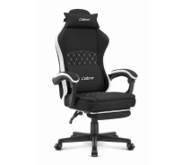 Придбати - офісне крісло  Геймерське крісло Cabro C503 тканина Black/White (5907196010224)