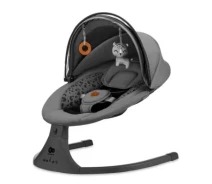 Придбати - крісла-гойдалку, шезлонг  Крісло-гойдалка Kinderkraft Lumi 2 Dark Grey (5902533925025)