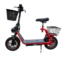 Придбати - електросамокат  Електросамокат із сидінням 14 дюймів ECOBIKE Zen U12 PRO (800W 15Ah) Червоний