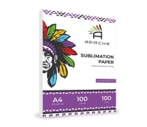 Придбати - фотопапір  Сублімаційний папір Apache А4 100 г/м2 Білий 100 шт (10448)