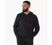 Придбати - чоловічу спортивну кофту  Толстовка чоловіча Gap Logo Zip Hoodie Grey 218871801 XS (YS-218871801)