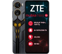 Придбати - мобільний телефон і смартфон  Смартфон ZTE Nubia Neo 5G 8/256Gb Black (Global Version) NFC