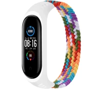 Придбати - аксессуар до смарт-годинниа  Ремінець Elastic Nylon Style BeCover для Xiaomi Band 5/6 (Size L) Rainbow (706165)