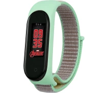 Придбати - аксессуар до смарт-годинниа  Ремінець Nylon Style BeCover для Xiaomi Band 5/6 Green-Sand (705419)