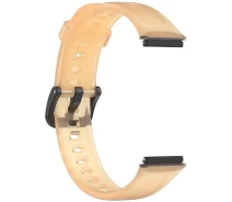 Придбати - аксессуар до смарт-годинниа  Силіконовий ремінець Crystal Style Becover для Huawei Band 7/Honor Band 7 Orange (709435)