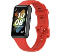 Придбати - аксессуар до смарт-годинниа  Силіконовий ремінець BeCover для Huawei Band 7/Honor Band 7 Red (709466)