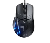 Придбати - мишку для ноутбука  Дротова ігрова миша Inphic PG9 AI Design з RGB підсвічуванням, 12800 DPI, чорна