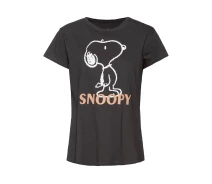 Придбати - жіночу футболку  Футболка бавовняна з принтом для жінки Disney Snoopy 378968 L графітовий