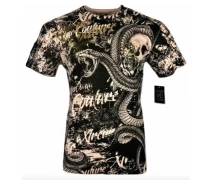 Придбати - чоловічу футболку  Футболка 3XL Xtreme Couture by AFFLICTION Men T-Shirt BLACKTOOTH Skull Biker