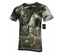 Придбати - чоловічу футболку  Футболка 3XL Xtreme Couture by AFFLICTION Men T-Shirt DARK HORSE Skull Tattoo Biker