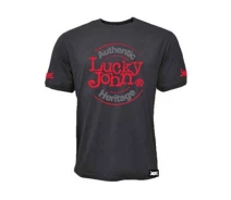 Придбати - чоловічу футболку  Футболка Lucky John р.S сірий (AM-156-01S) (4436856)