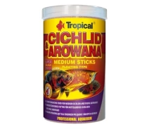Придбати - корм для риби  Корм для риб Tropical Cichlid&Arowana Medium Sticks в паличках 1 л (5900469635261) (620909-01)