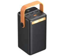 Придбати - універсальну мобільну батарею  Power bank XO PR168 50000 mAh PD20W+QC3.0(22.5W) із швидкою зарядкою, ліхтариком та дисплеєм 3xUSB Black