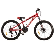 Придбати - велосипед  Велосипед CrossBike 24`` Storm 2022 Рама-13`` red (24CJPr-004367)