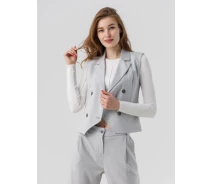 Придбати - жіночий костюм  Костюм з візерунком жіночий Miss esta 2329-2330 40 Світло-сірий (299)