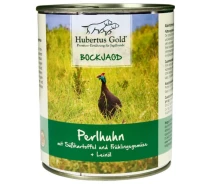 Придбати - корм для собаки  Консервації Hubertus Gold Perlhuhn mit Süsskartoffel для собак цесарка зі солодкою картоплею та овочами 800 г (4050001118477) (66c9e4805f109f2bf444c65a)