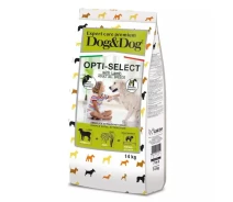 Придбати - корм для собаки  Сухий корм для собак Gheda D&Dog Expert Care Premium - Opti-Select 14 kg (GDA60794)
