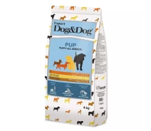Придбати - корм для собаки  Сухий корм для цуценят Gheda D&Dog Expert Pup 4kg (GDA00572)