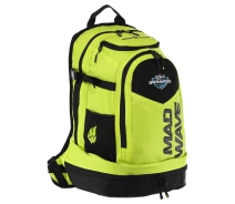 Придбати - рюкзак  Рюкзак спортивний MadWave M1126040 LANE (поліестер, нейлон, р-р 54х32х24см, 42л, салатовий) (M1126040_Салатовий) (M1126040_Салатовый)