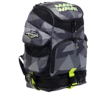 Придбати - рюкзак  Рюкзак спортивний MadWave M1129010 MAD TEAM 42л (поліестер, нейлон, р-р 52х33х24см, 42л, сірий-салатовий) (M1129010_Сірий-салатовий) (M1129010_Серый-салатовый)