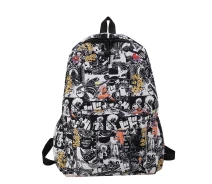 Придбати - рюкзак  Рюкзак Наруто аніме чорний універсальний міський, 5027