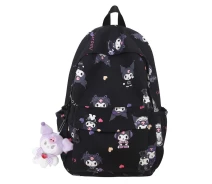 Придбати - рюкзак  Рюкзак Куроми з іграшкою жіночий чорний міський, 5030