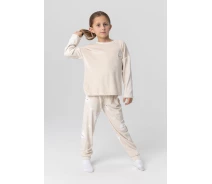 Придбати - дитячу піжаму  Піжама для дівчинки Mihra kids 13353-71 8-9 років Молочний (2000990109194)